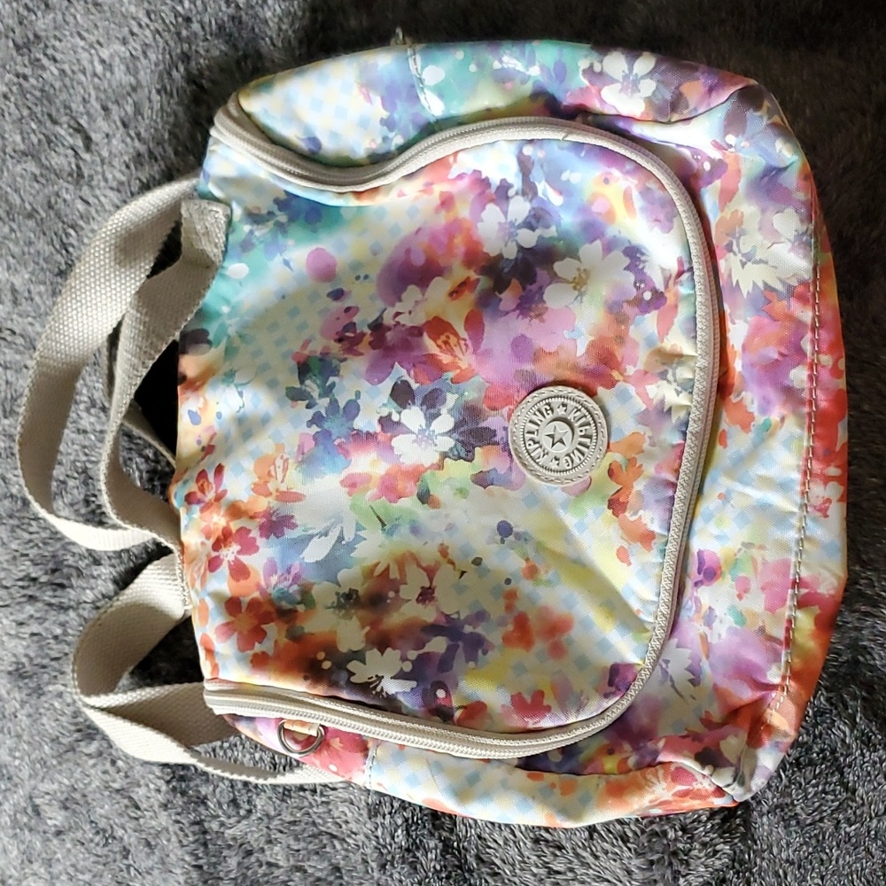 Kipling Kichirou Lunch Bag in Garden Happy